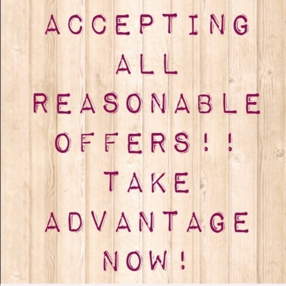 Accepting offers!!!